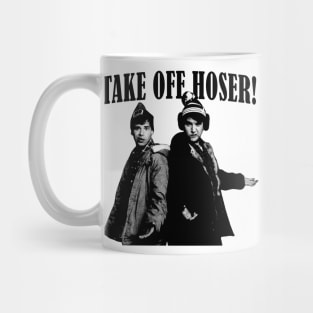 Take Off Hoser! Vintage // Pencil Drawing Mug